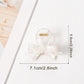 Beau - Macaron Colored Bow Shaped Claw Clip
