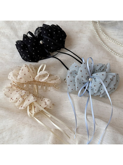 Beau - Sweet Style Ribbon Bow Banana Clip