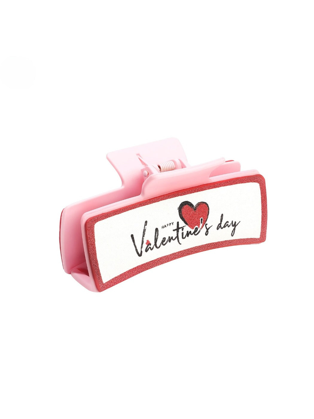 Beau - Pink Valentine'S Day Hair Claw Clip