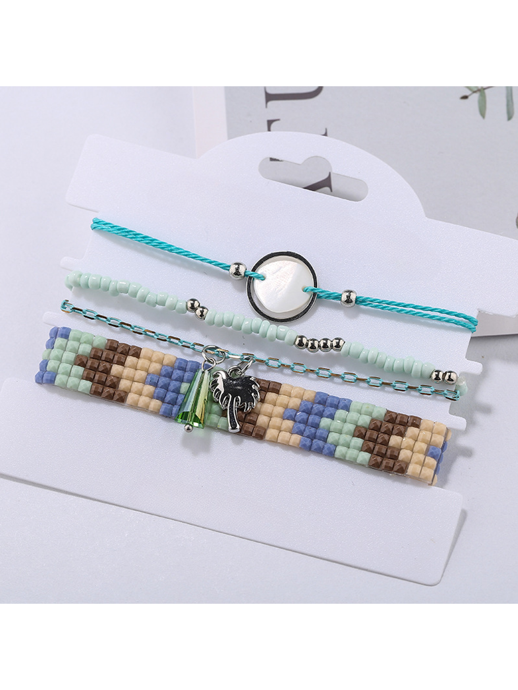 Lovra - Bohemian Beaded Braided Bracelet