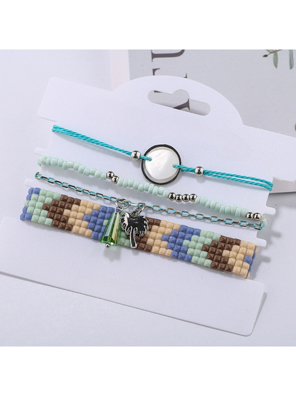 Lovra - Bohemian Beaded Braided Bracelet