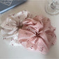 Gifty - Adorable Cherry Polka Dot Ruched Scrunchie