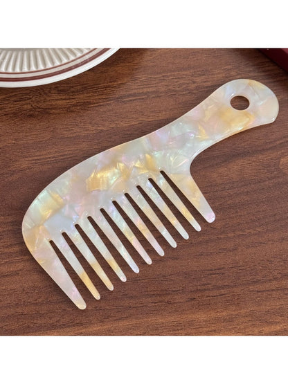 Camerow - Elegant Acetate Hair Comb with Wide Teeth