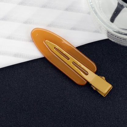 Beau - Solid Color Jelly Color Creaseless Hair Clip