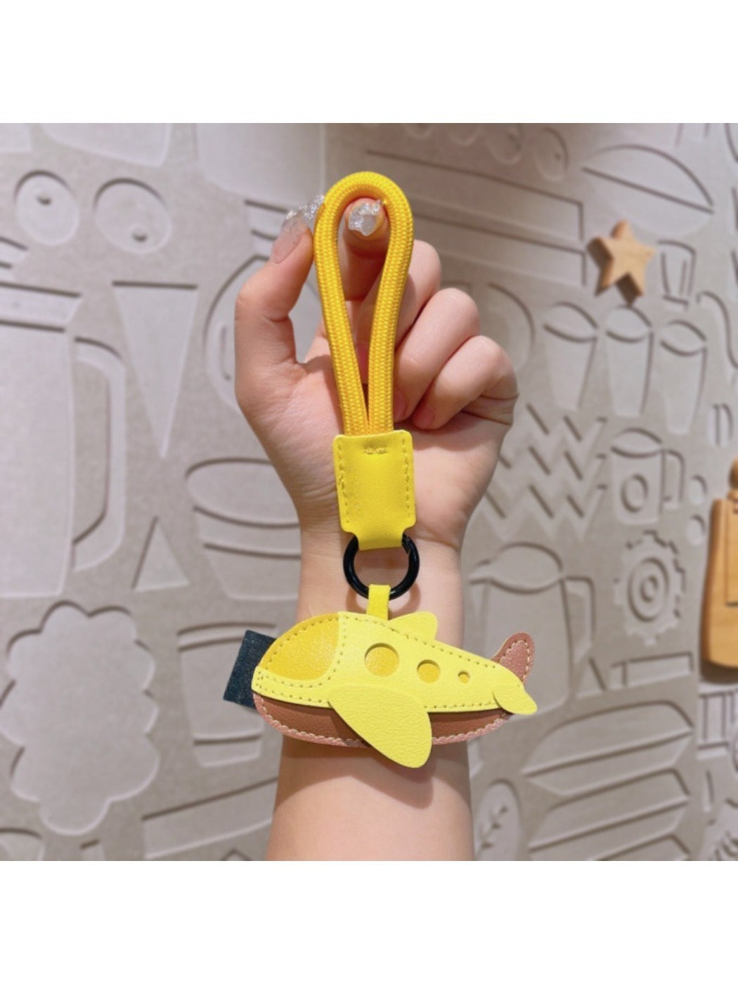 Keypus - Cartoon Car Figurine Keychain