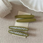 Beau - An Elegant Green Hair Clip