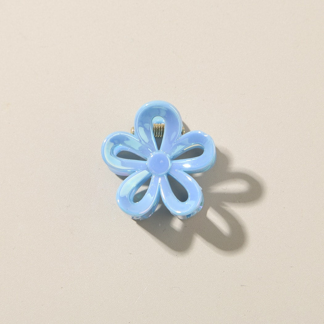 Beau - Glossy Floral PS Hair Accessory Claw Clip