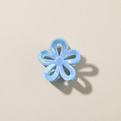 Beau - Glossy Floral PS Hair Accessory Claw Clip