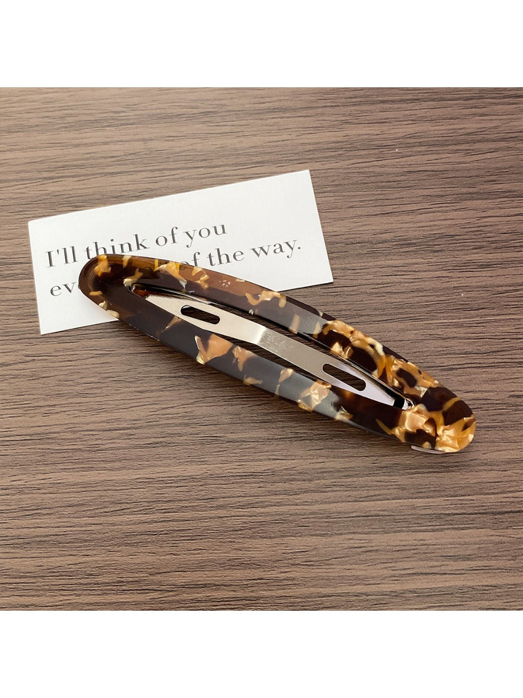 Beau - Elegant Openwork Willow Leaf Shaped Hair Clip