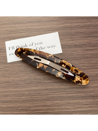 Beau - Elegant Openwork Willow Leaf Shaped Hair Clip