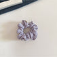 Gifty - Minimalist Ribbed Knit Polyester Scrunchie