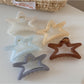 Beau - Simple Transparent Star Shape Hair Claw Clip