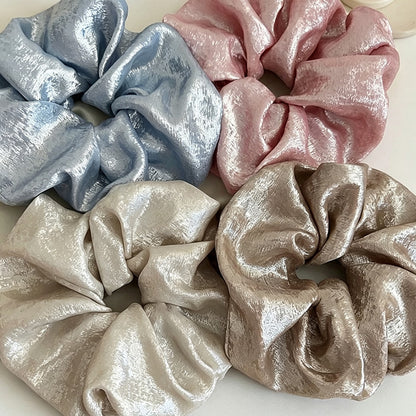 Gifty - Lustrous Polyester Round Style Scrunchie