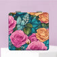 Mirroray - Floral Print Portable Tabletop Folding Mirror