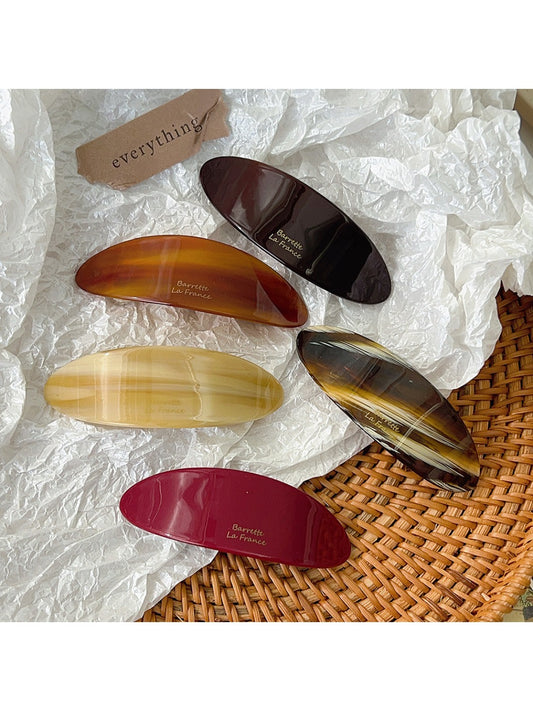 Beau - Elegant Oval Hair Clip