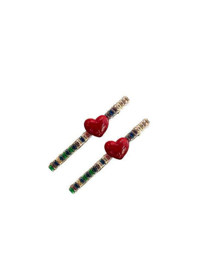 Beau - Delicate Heart-Shaped Hair Clip