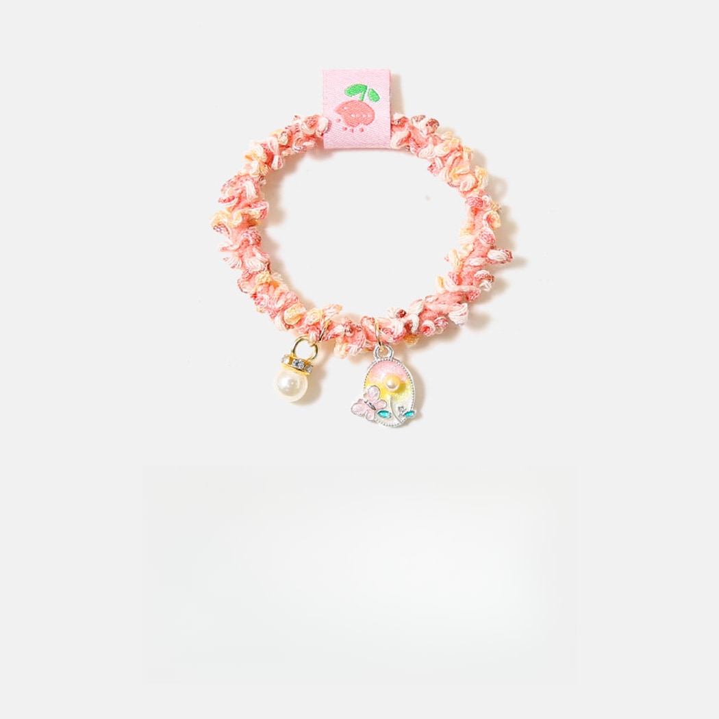 Gifty - Butterfly Flower Decorative Elastic Hair Tie