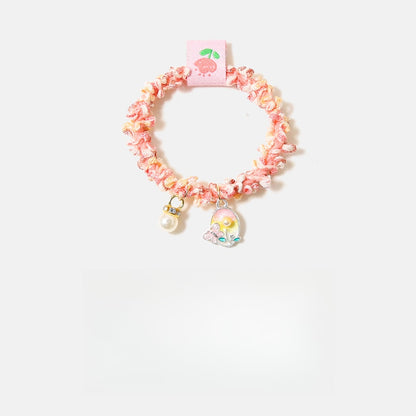 Gifty - Butterfly Flower Decorative Elastic Hair Tie