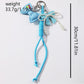 Keypus - Embroidered Bow Cherry Design Keychain