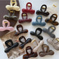 Beau - Cutout Bow Tie Hair Claw Clip
