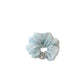 Gifty - Glossy Polyester Rhinestone Accent Scrunchie