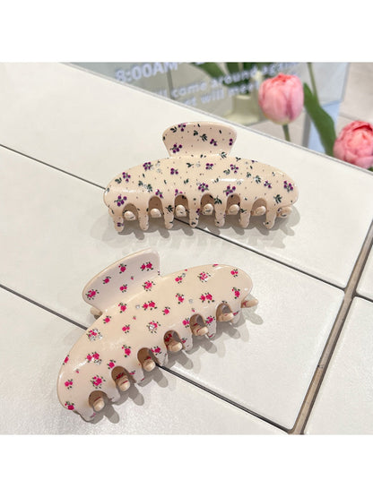 Beau - Delicate Floral Hair Claw Clip