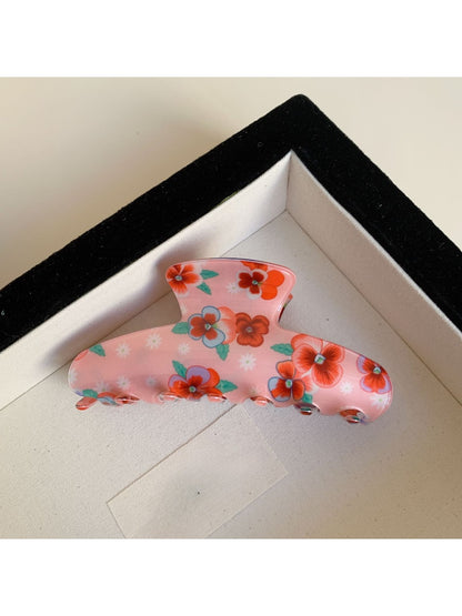 Beau - Pretty Floral Pattern Hair Clip