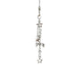 Keypus - Silver Star Charm Keychain