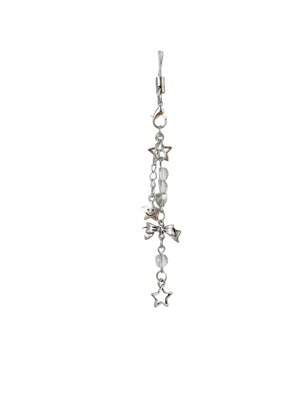 Keypus - Silver Star Charm Keychain