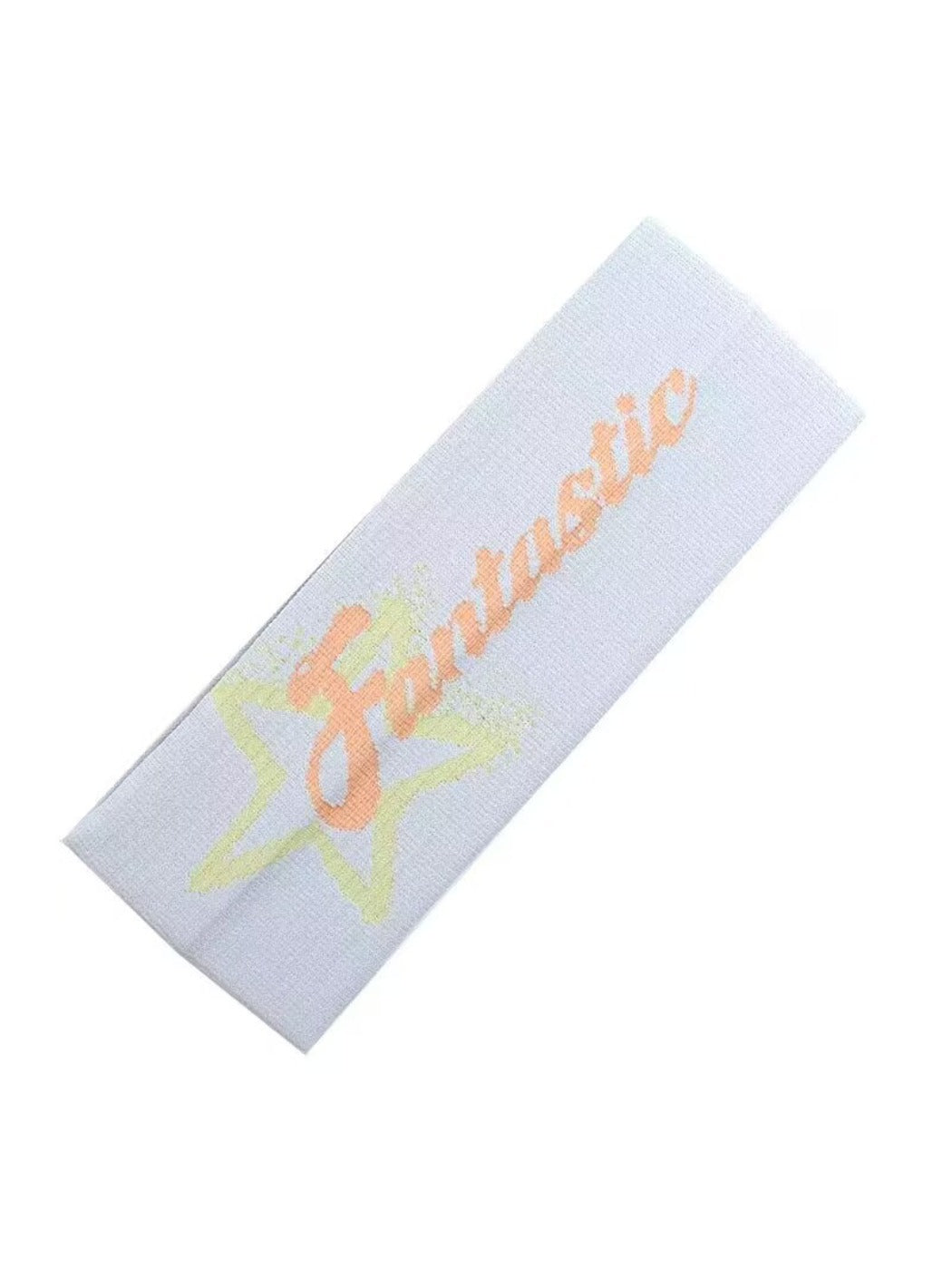 Gifty - Fashion Letter Jacquard Star Sports Headband