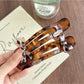 Beau - Bow Arc-Shaped Bar Hair Clip