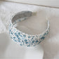 Gifty - Women's Floral Print Wide Fabric Headband
