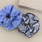 Gifty - Fashionable Fabric Striped Scrunchie