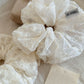 Gifty - Floral Lace Ponytail and Bun Scrunchie
