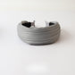 Gifty - Neutral Toned Wide Ruched Fashion Headband