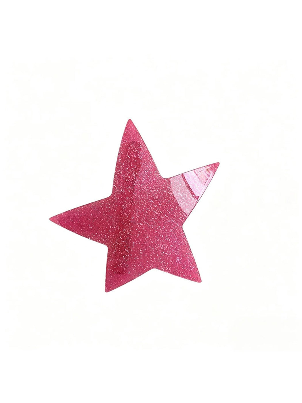 Beau - Geometric Five-Point Star French Barrette