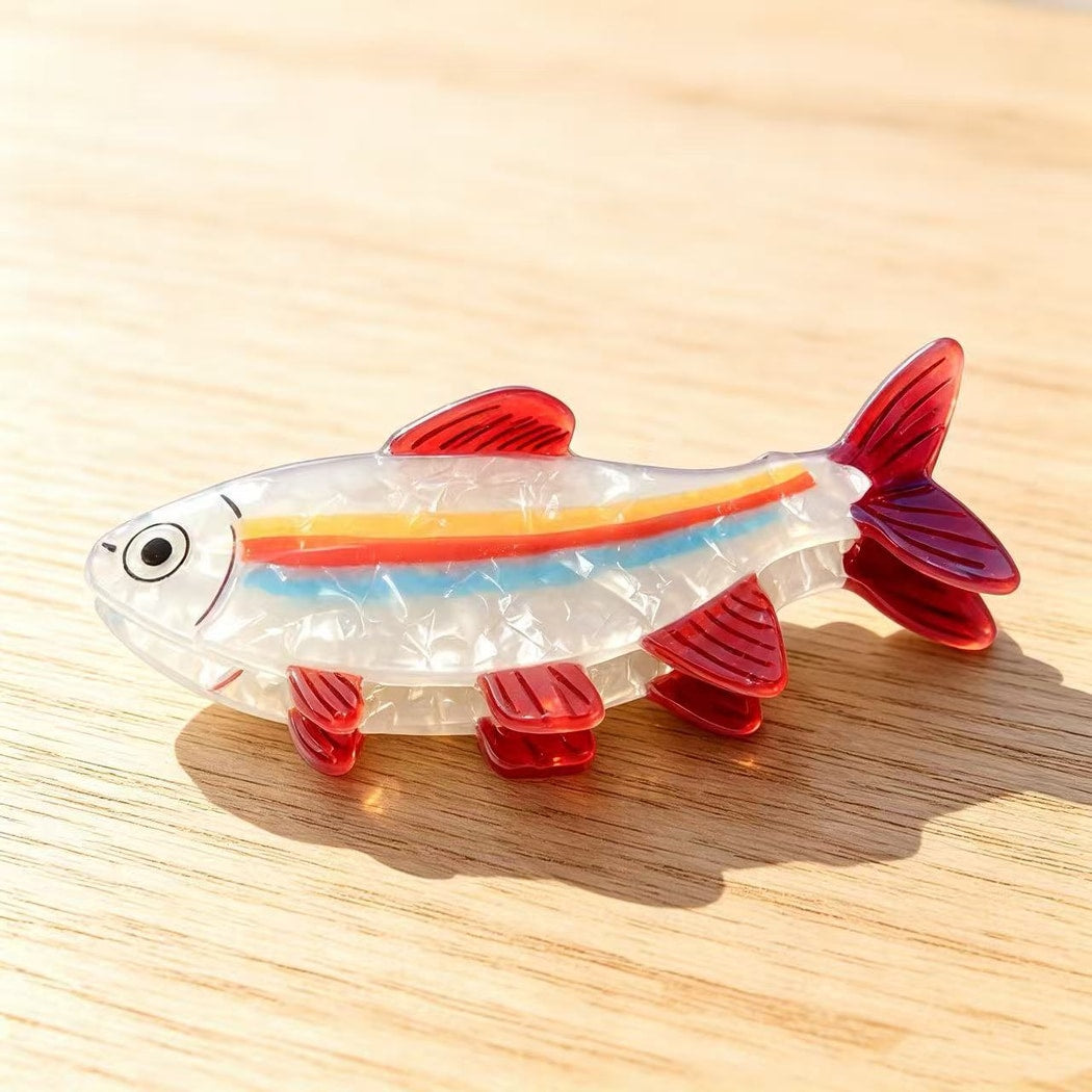 Beau - Cute Fish Shape Acetate Claw Clip