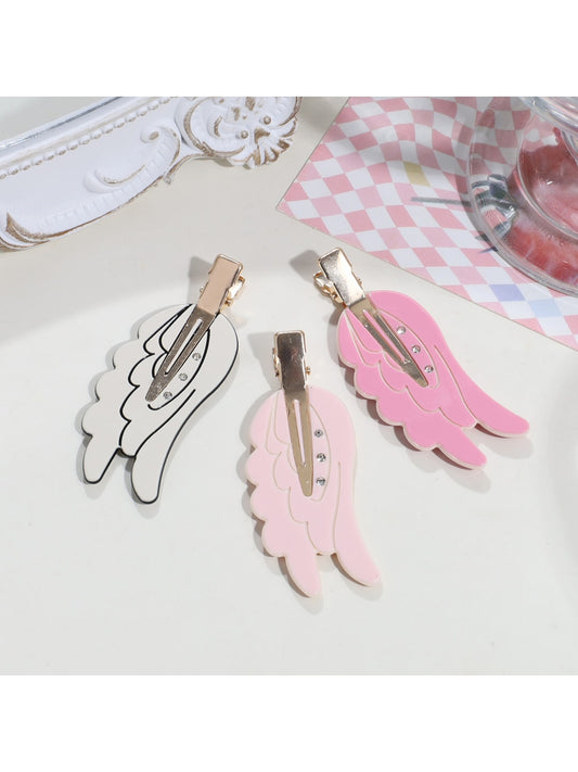 Beau - Angel Wing Side Bangs Plastic Hair Clip
