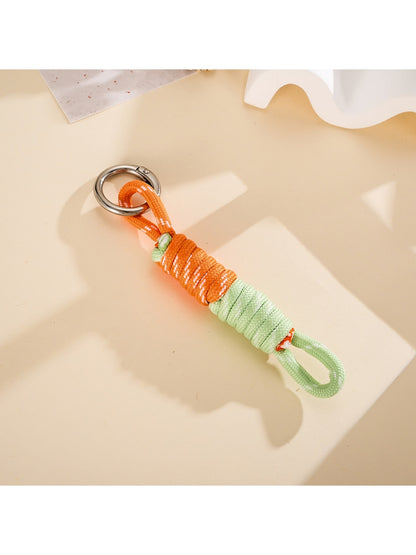 Keypus - Two Tone Rope Knot Bag Hanging Keychain