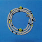 Velra - Vintage Seed Bead Smiley Face Eyeglass Strap