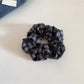 Gifty - Chic Plaid Ruched Scrunchie