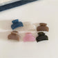 Beau - Glossy PC Alloy Half Up Styling Claw Clip
