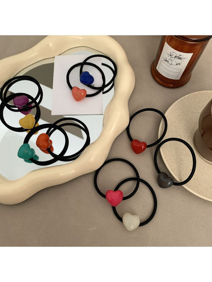Gifty - Heart-Shaped High-Stretch Hair Tie