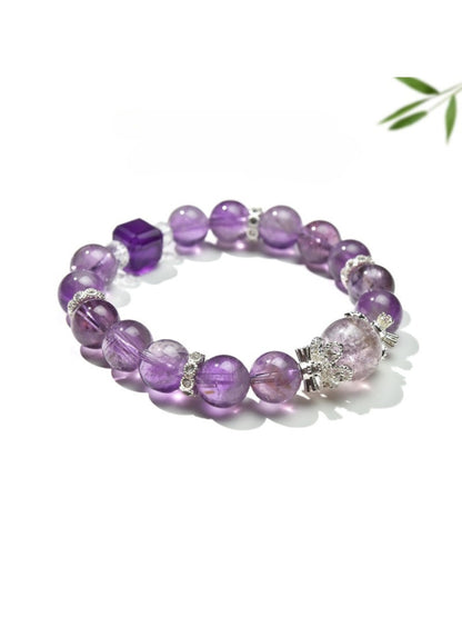 Lovra crystal beaded bracelet displayed on a white background showing bead details