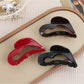 Beau - Open Heart Pattern Hair Claw Clip