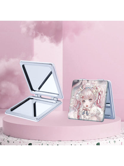 Mirroray - Printed Foldable Portable Makeup Mirror