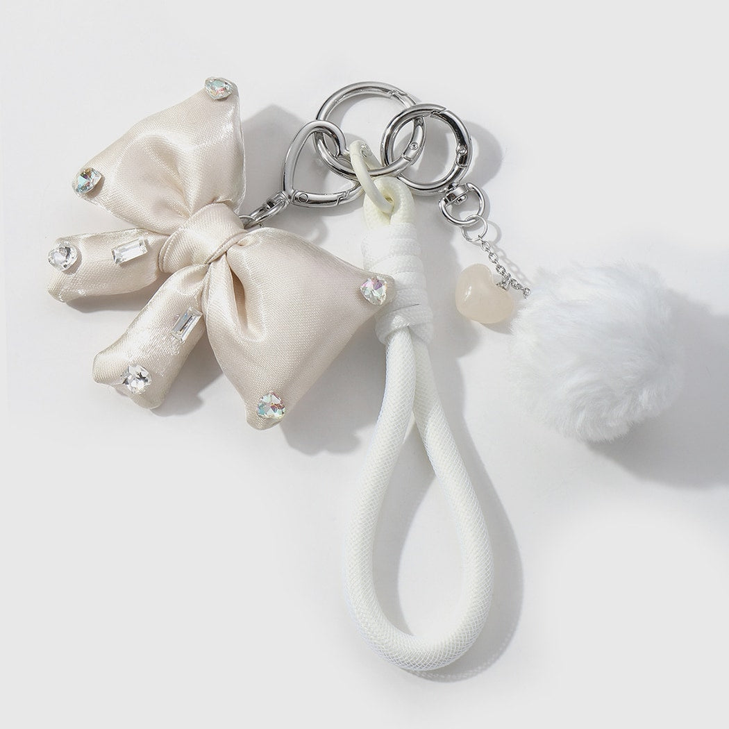 Keypus - Y2K Bow Heart Cute Decorative Keychain