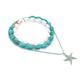 Nozari - Geometric Beaded Star Pendant Necklace
