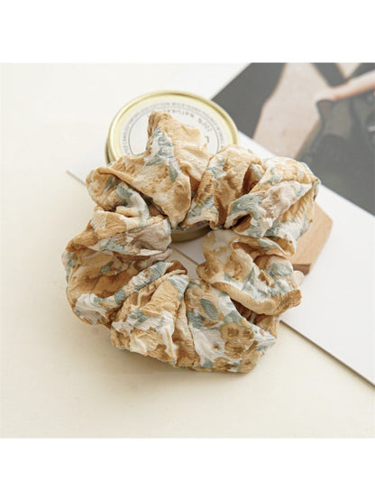 Gifty - Oil Painting Floral Gradient Scrunchie