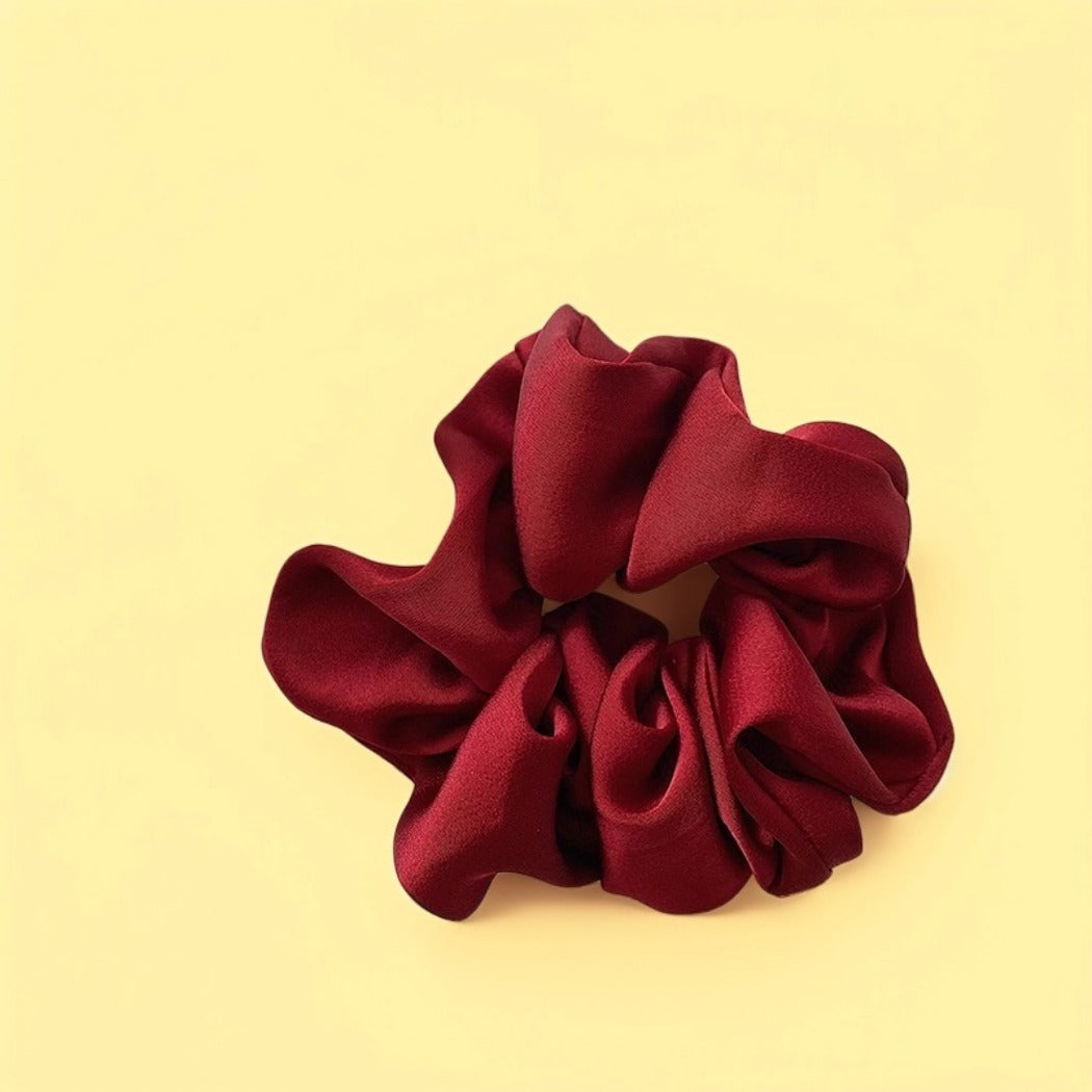 GIFTY - Luxury Satin Scrunchies (Vibrant Colors)